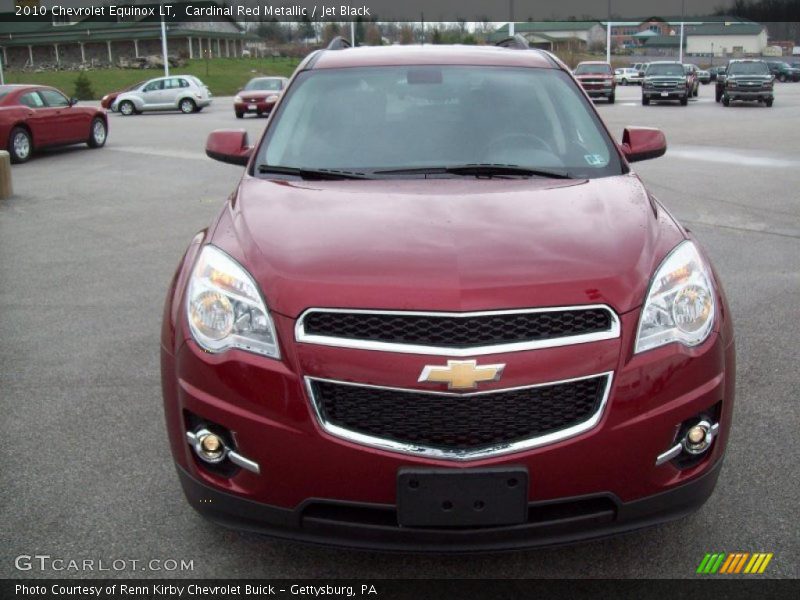 Cardinal Red Metallic / Jet Black 2010 Chevrolet Equinox LT
