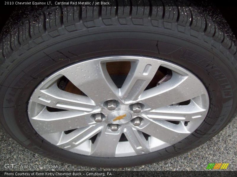 Cardinal Red Metallic / Jet Black 2010 Chevrolet Equinox LT