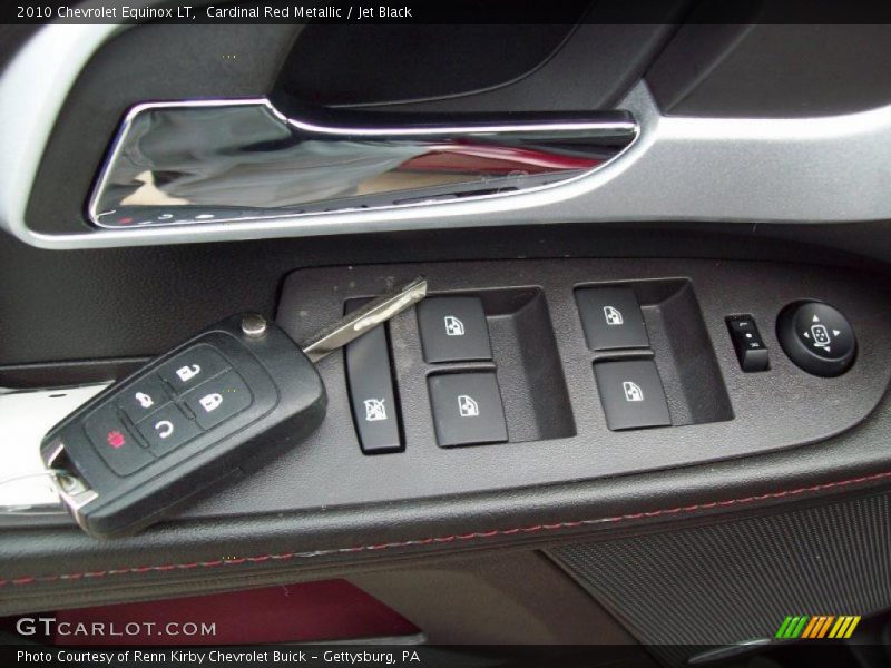Cardinal Red Metallic / Jet Black 2010 Chevrolet Equinox LT