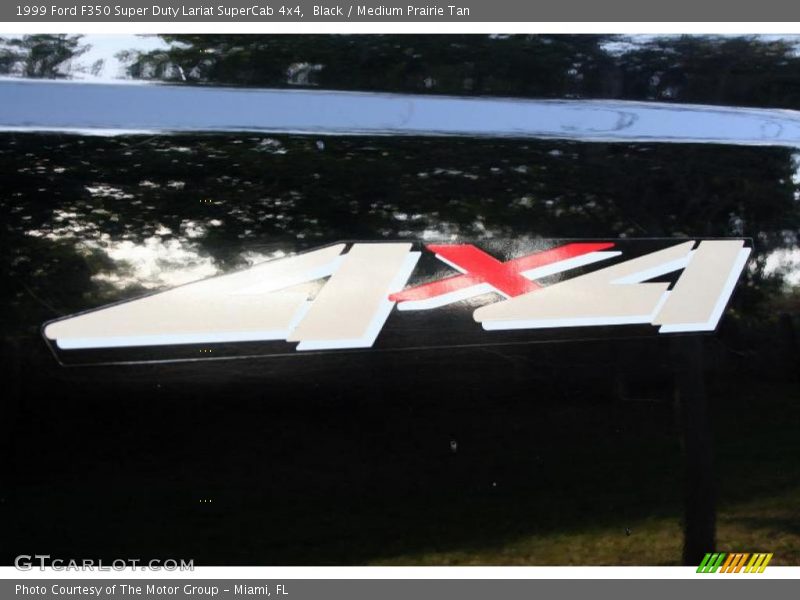 Black / Medium Prairie Tan 1999 Ford F350 Super Duty Lariat SuperCab 4x4