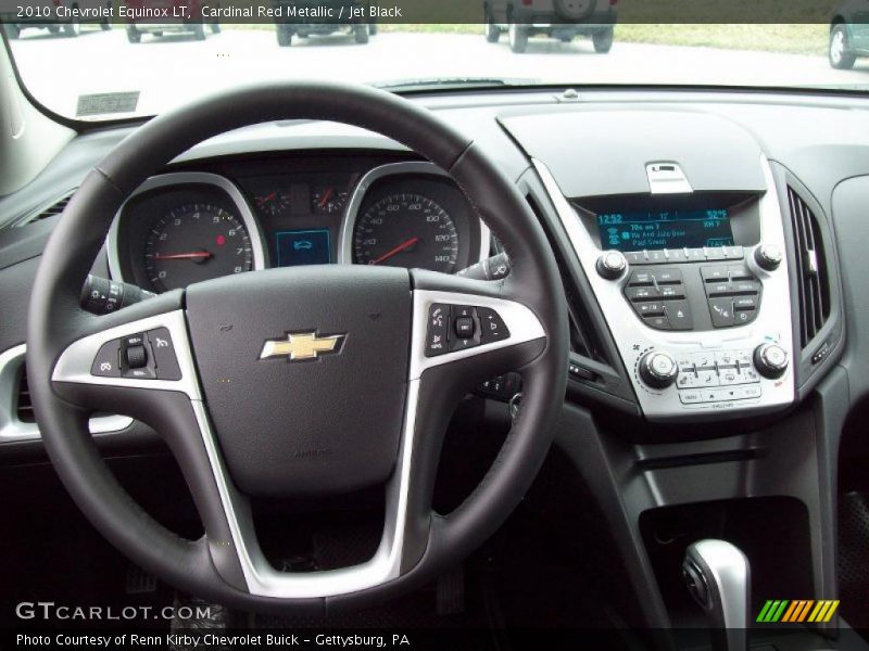Cardinal Red Metallic / Jet Black 2010 Chevrolet Equinox LT
