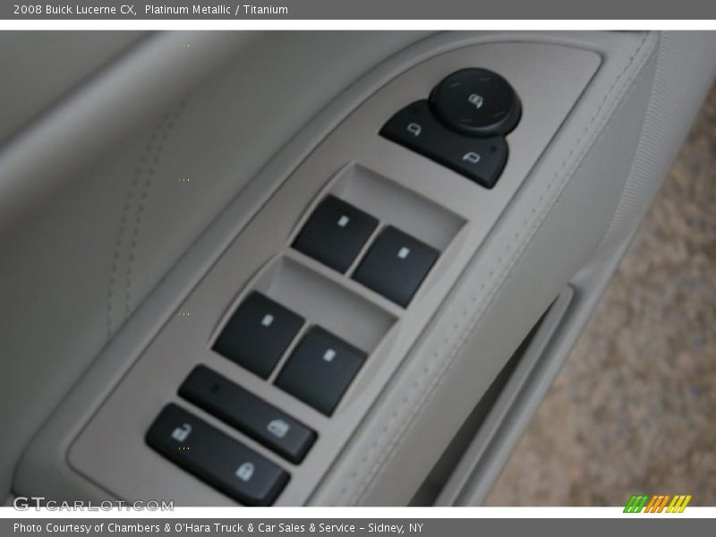 Platinum Metallic / Titanium 2008 Buick Lucerne CX