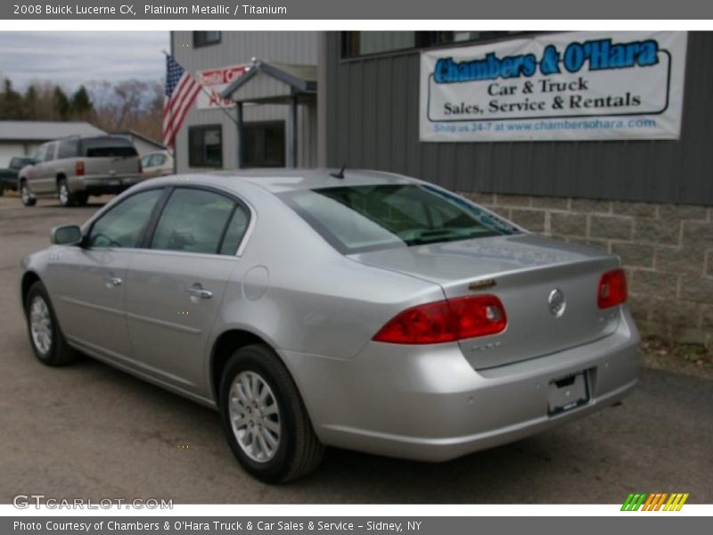 Platinum Metallic / Titanium 2008 Buick Lucerne CX