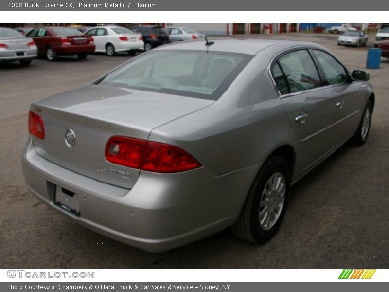 Platinum Metallic / Titanium 2008 Buick Lucerne CX