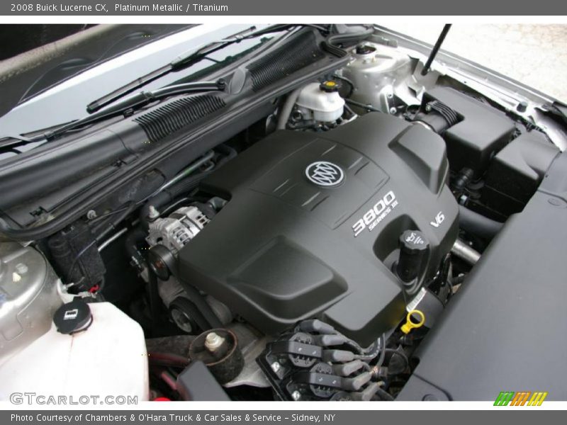 Platinum Metallic / Titanium 2008 Buick Lucerne CX