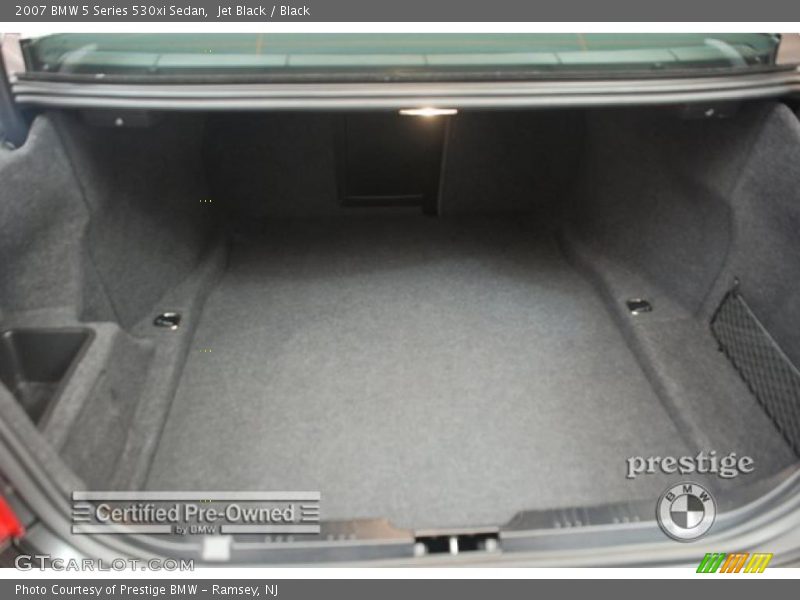 Jet Black / Black 2007 BMW 5 Series 530xi Sedan