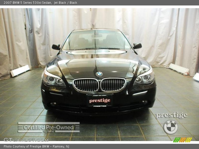Jet Black / Black 2007 BMW 5 Series 530xi Sedan