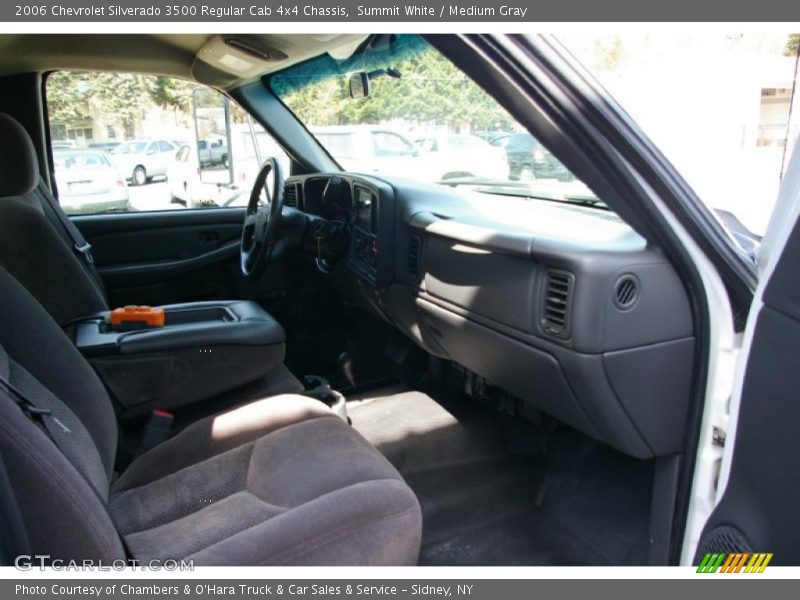 Summit White / Medium Gray 2006 Chevrolet Silverado 3500 Regular Cab 4x4 Chassis