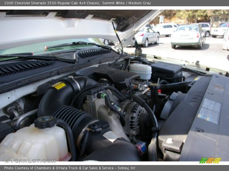 Summit White / Medium Gray 2006 Chevrolet Silverado 3500 Regular Cab 4x4 Chassis