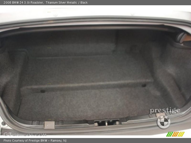 Titanium Silver Metallic / Black 2008 BMW Z4 3.0i Roadster