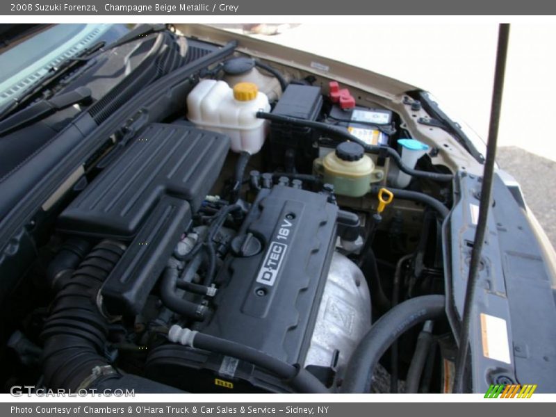 Champagne Beige Metallic / Grey 2008 Suzuki Forenza