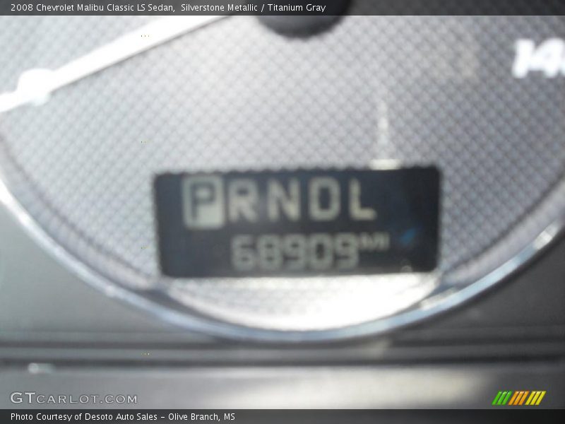 Silverstone Metallic / Titanium Gray 2008 Chevrolet Malibu Classic LS Sedan