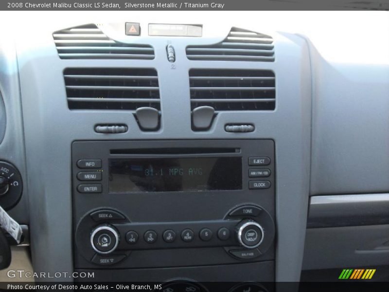 Silverstone Metallic / Titanium Gray 2008 Chevrolet Malibu Classic LS Sedan