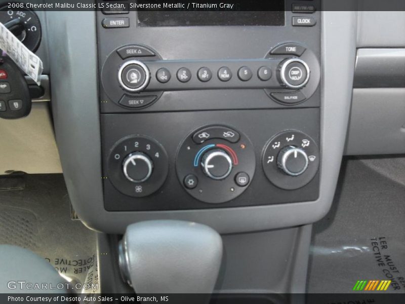 Silverstone Metallic / Titanium Gray 2008 Chevrolet Malibu Classic LS Sedan
