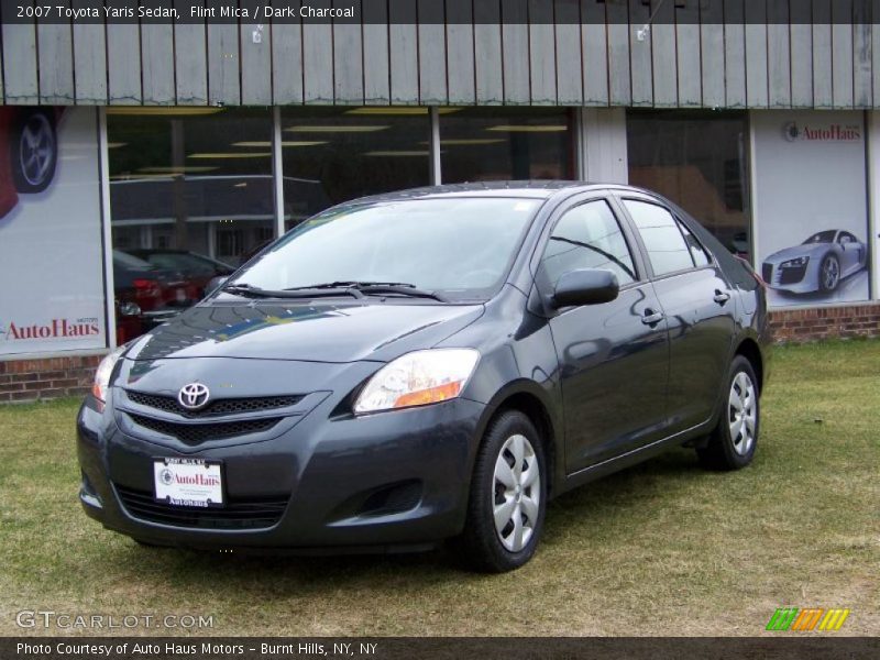 Flint Mica / Dark Charcoal 2007 Toyota Yaris Sedan