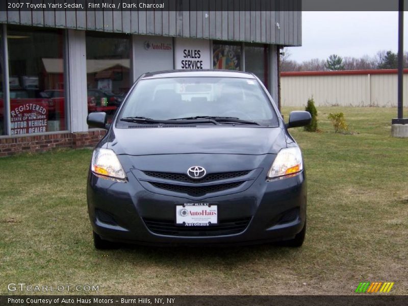 Flint Mica / Dark Charcoal 2007 Toyota Yaris Sedan