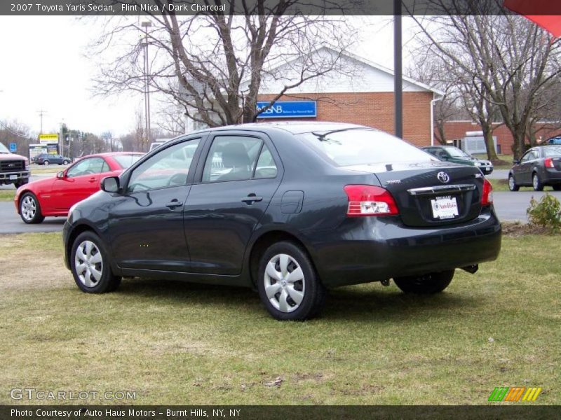 Flint Mica / Dark Charcoal 2007 Toyota Yaris Sedan
