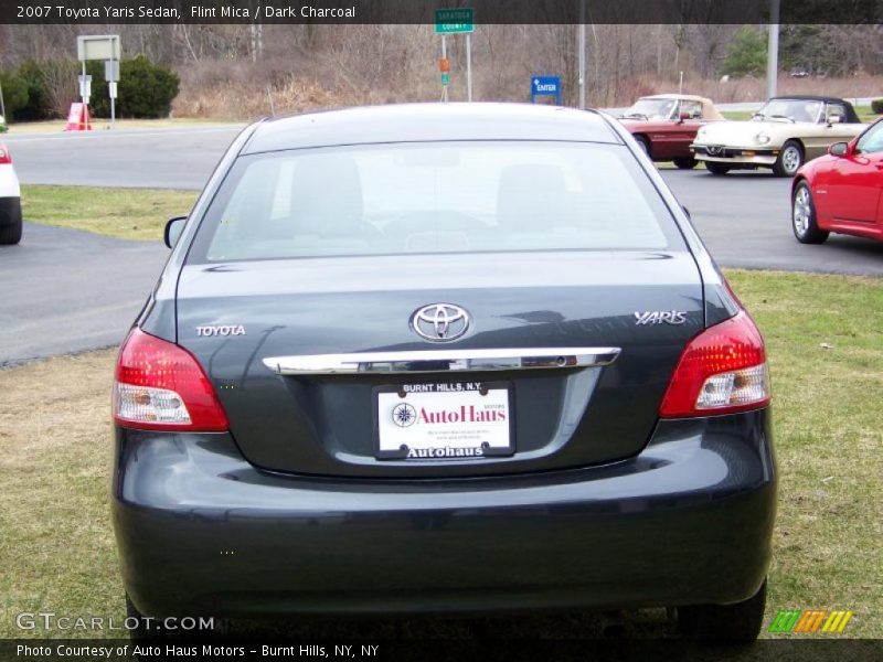 Flint Mica / Dark Charcoal 2007 Toyota Yaris Sedan