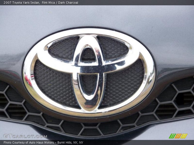 Flint Mica / Dark Charcoal 2007 Toyota Yaris Sedan