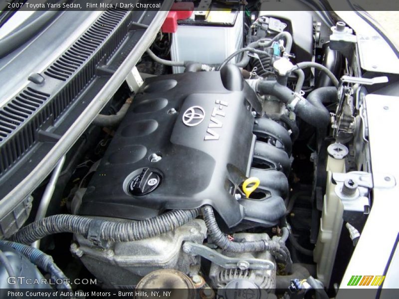 Flint Mica / Dark Charcoal 2007 Toyota Yaris Sedan