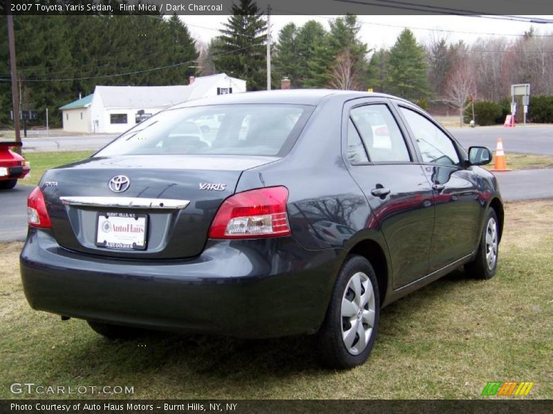 Flint Mica / Dark Charcoal 2007 Toyota Yaris Sedan