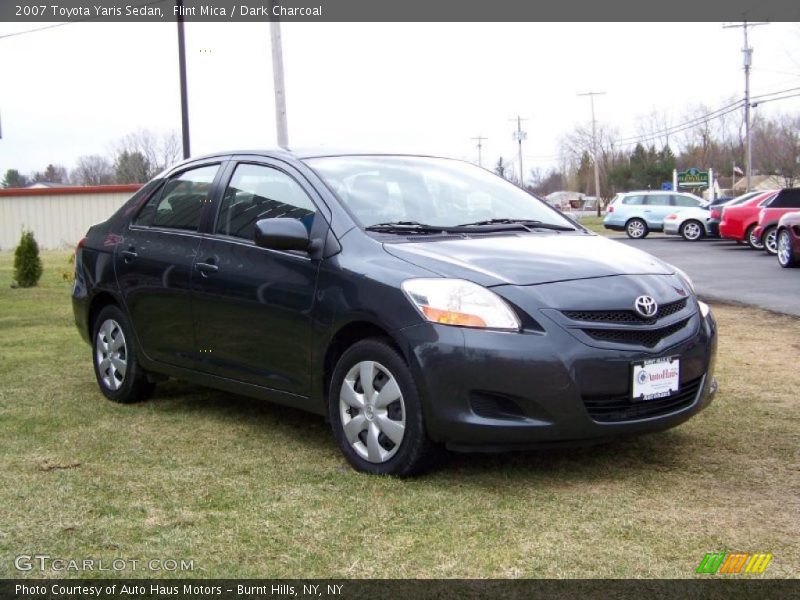 Flint Mica / Dark Charcoal 2007 Toyota Yaris Sedan