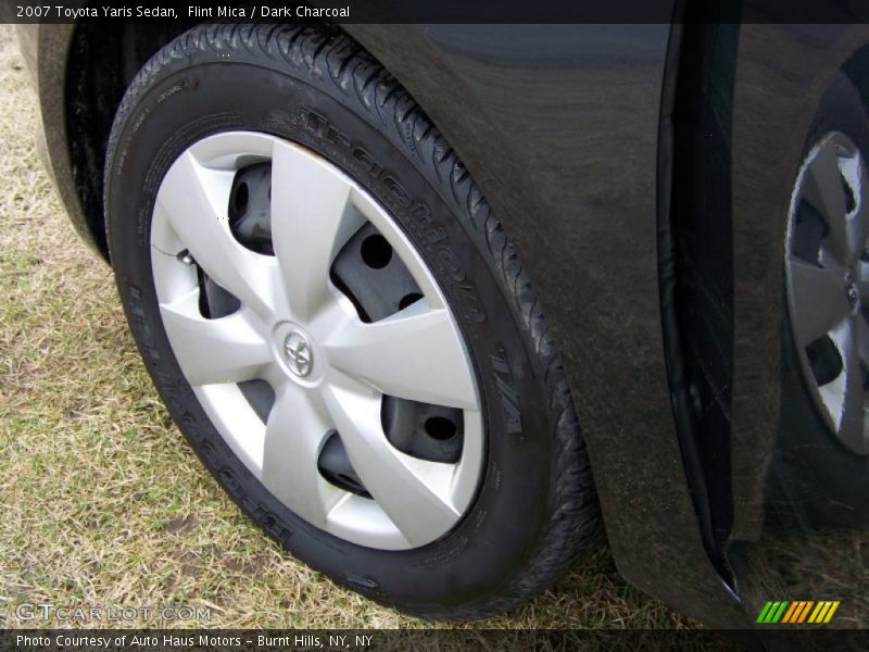 Flint Mica / Dark Charcoal 2007 Toyota Yaris Sedan