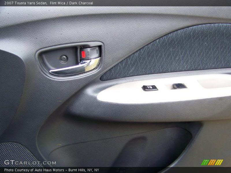 Flint Mica / Dark Charcoal 2007 Toyota Yaris Sedan