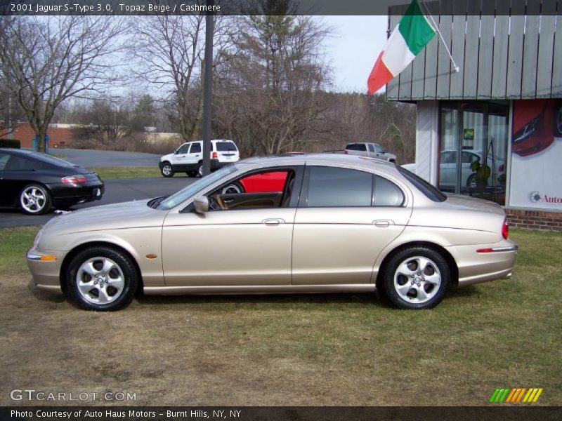 Topaz Beige / Cashmere 2001 Jaguar S-Type 3.0