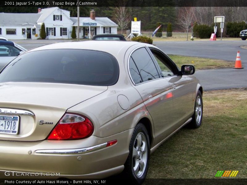 Topaz Beige / Cashmere 2001 Jaguar S-Type 3.0