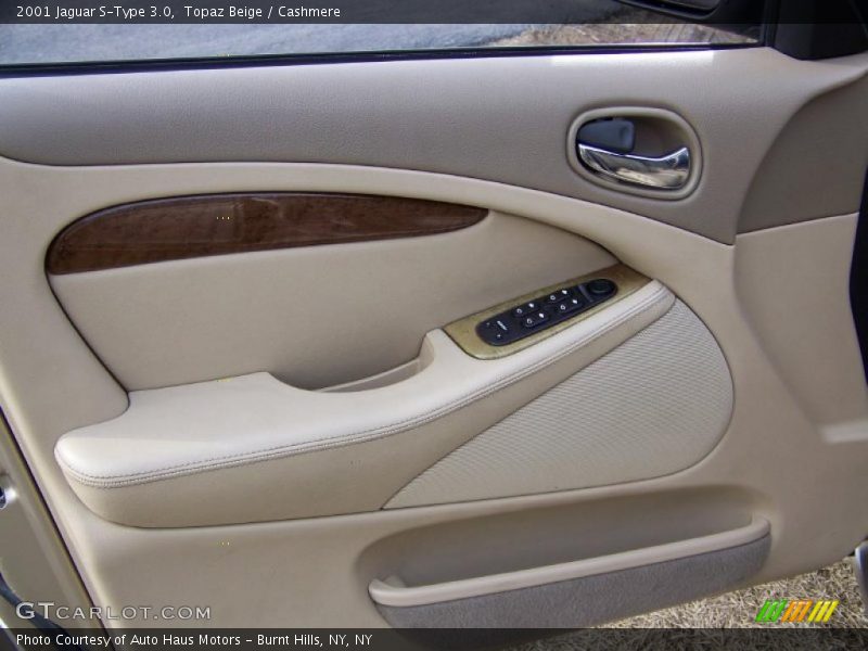 Topaz Beige / Cashmere 2001 Jaguar S-Type 3.0