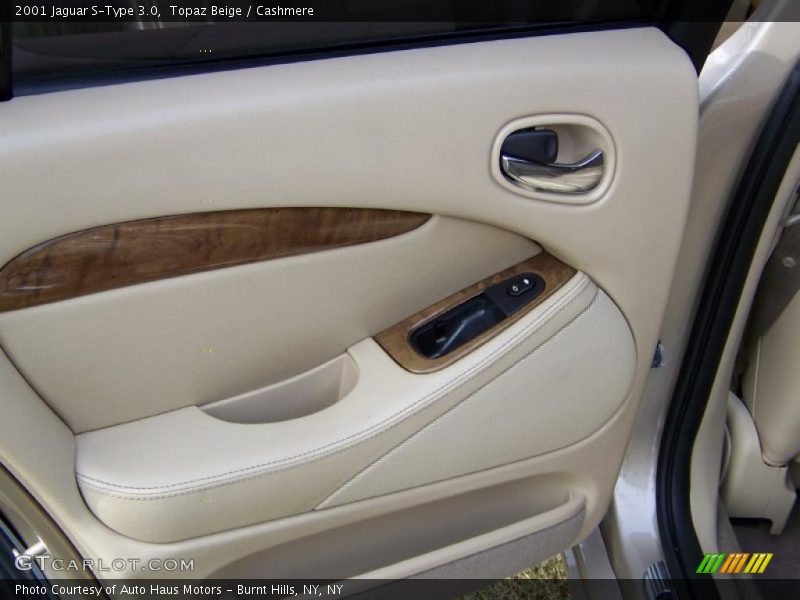 Topaz Beige / Cashmere 2001 Jaguar S-Type 3.0