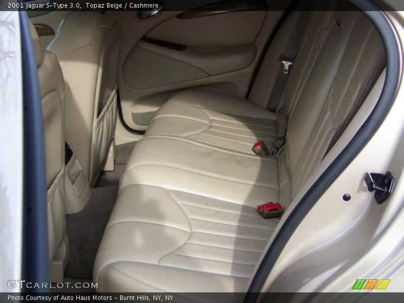 Topaz Beige / Cashmere 2001 Jaguar S-Type 3.0
