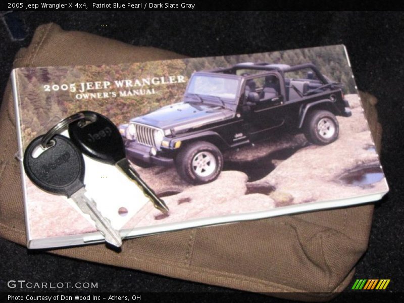Patriot Blue Pearl / Dark Slate Gray 2005 Jeep Wrangler X 4x4