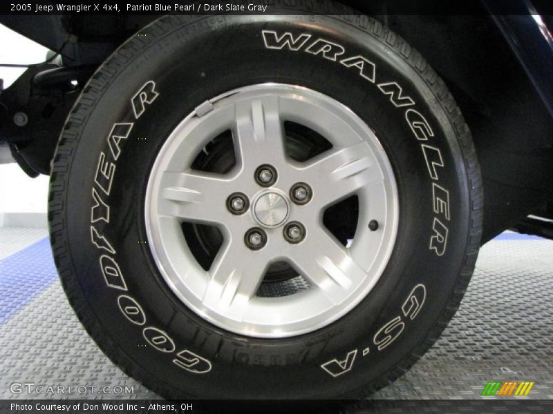 Patriot Blue Pearl / Dark Slate Gray 2005 Jeep Wrangler X 4x4
