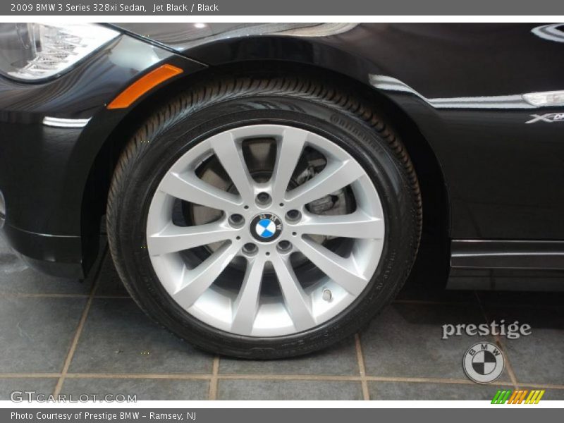 Jet Black / Black 2009 BMW 3 Series 328xi Sedan