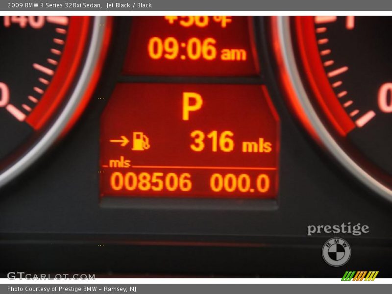 Jet Black / Black 2009 BMW 3 Series 328xi Sedan