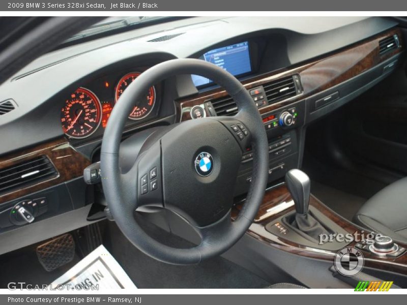 Jet Black / Black 2009 BMW 3 Series 328xi Sedan