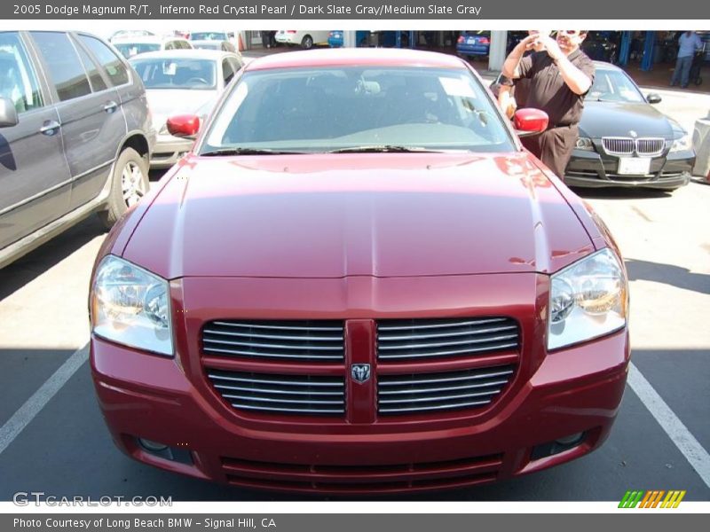 Inferno Red Crystal Pearl / Dark Slate Gray/Medium Slate Gray 2005 Dodge Magnum R/T