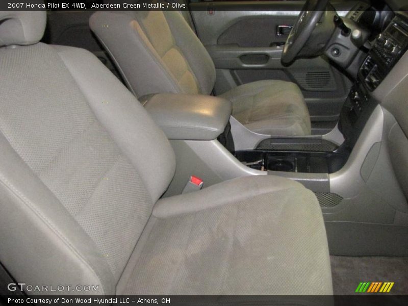 Aberdeen Green Metallic / Olive 2007 Honda Pilot EX 4WD