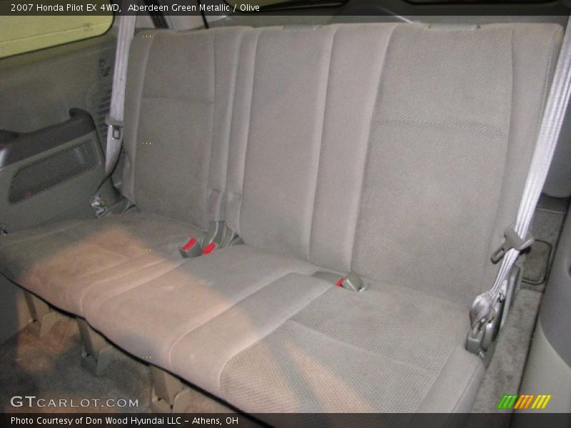Aberdeen Green Metallic / Olive 2007 Honda Pilot EX 4WD