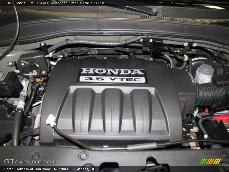 Aberdeen Green Metallic / Olive 2007 Honda Pilot EX 4WD