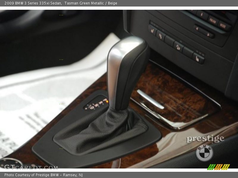 Tasman Green Metallic / Beige 2009 BMW 3 Series 335xi Sedan
