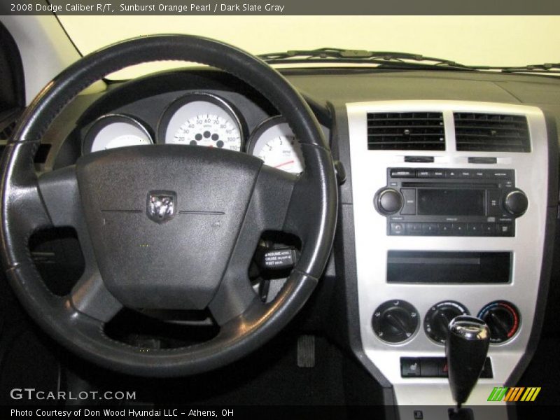 Sunburst Orange Pearl / Dark Slate Gray 2008 Dodge Caliber R/T