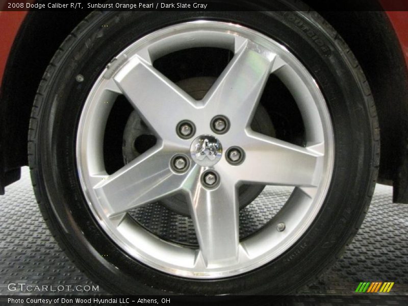 Sunburst Orange Pearl / Dark Slate Gray 2008 Dodge Caliber R/T