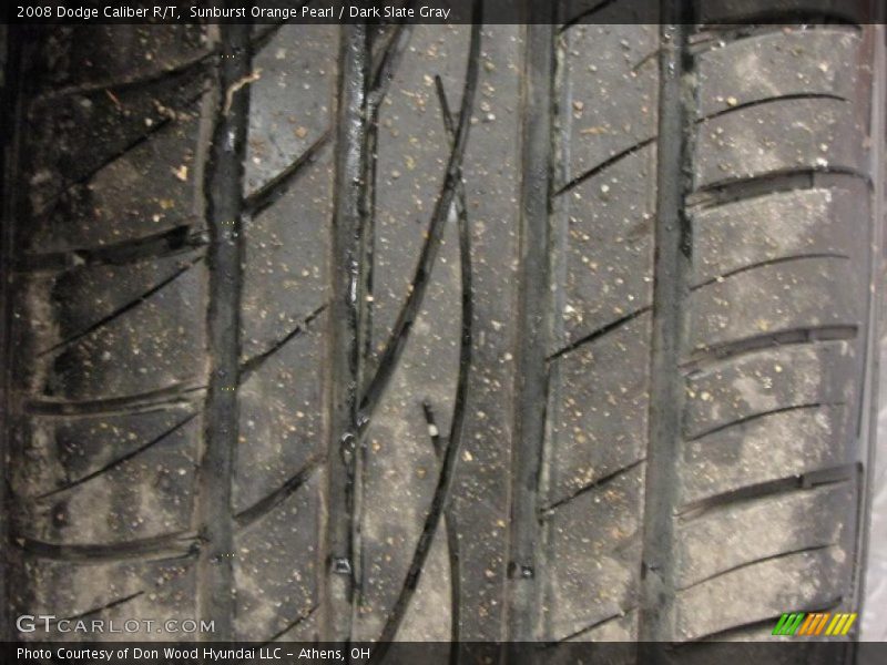 Sunburst Orange Pearl / Dark Slate Gray 2008 Dodge Caliber R/T