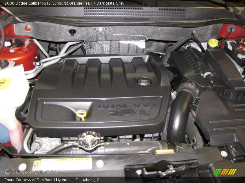 Sunburst Orange Pearl / Dark Slate Gray 2008 Dodge Caliber R/T
