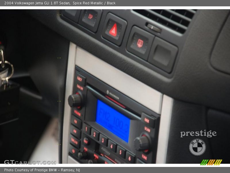 Spice Red Metallic / Black 2004 Volkswagen Jetta GLI 1.8T Sedan