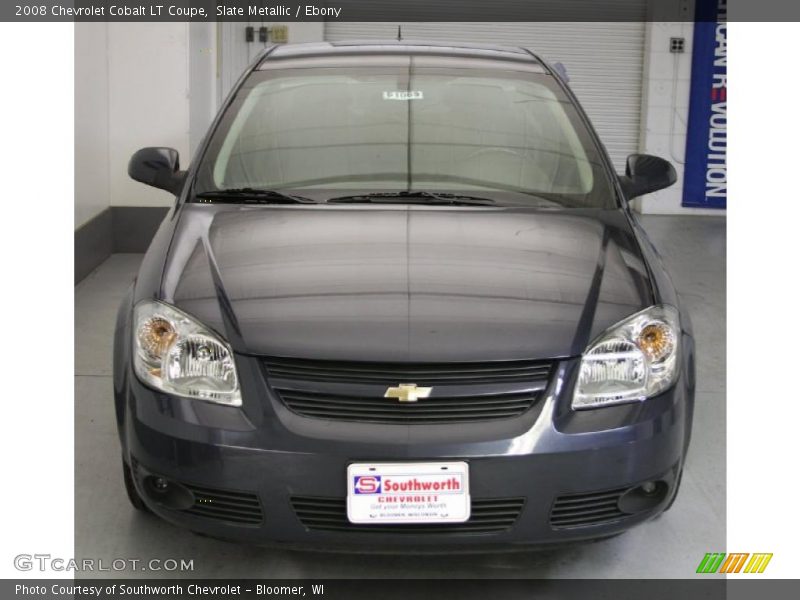 Slate Metallic / Ebony 2008 Chevrolet Cobalt LT Coupe