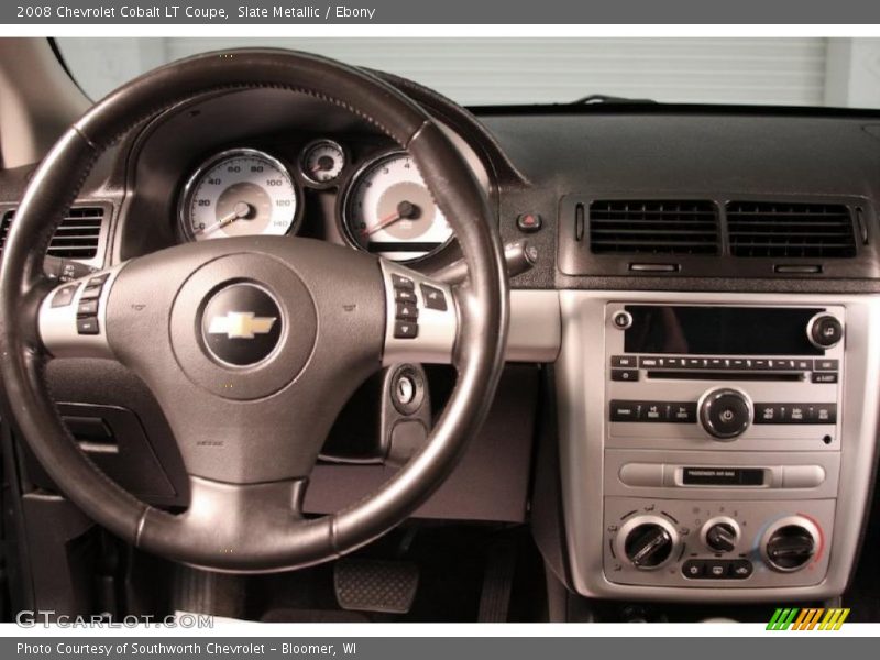 Slate Metallic / Ebony 2008 Chevrolet Cobalt LT Coupe